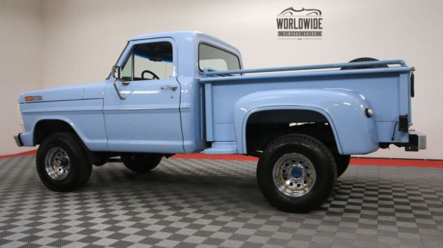 1972 Blue Ford F-100