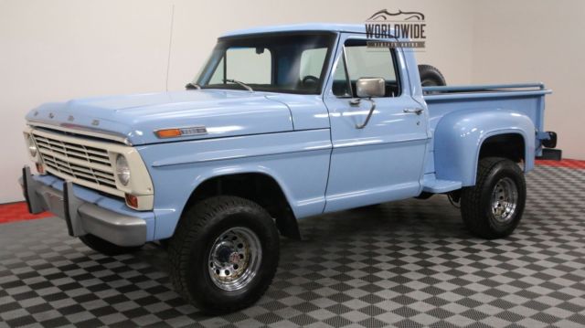 1972 Blue Ford F-100