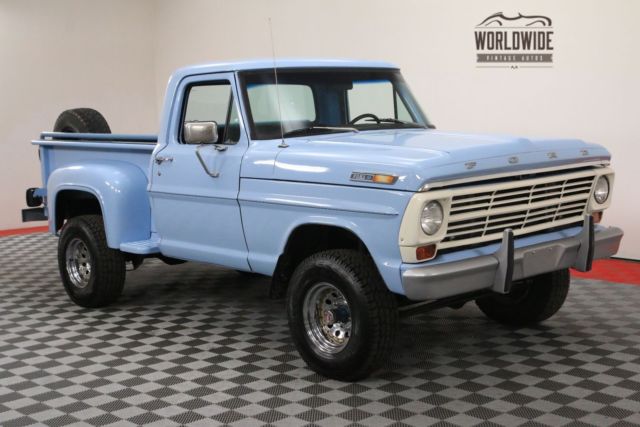 1972 Blue Ford F-100