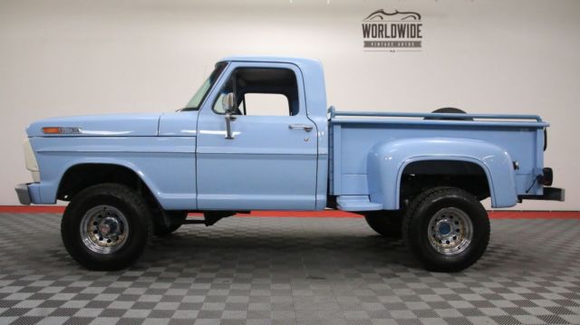 1972 Blue Ford F-100