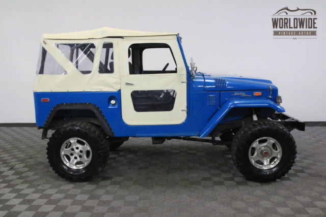 1972 Blue Toyota Land Cruiser