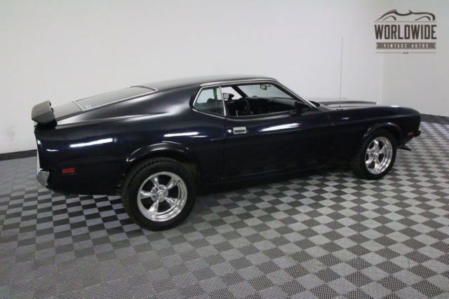 1972 Blue Ford Mustang