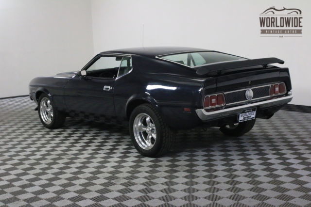 1972 Blue Ford Mustang