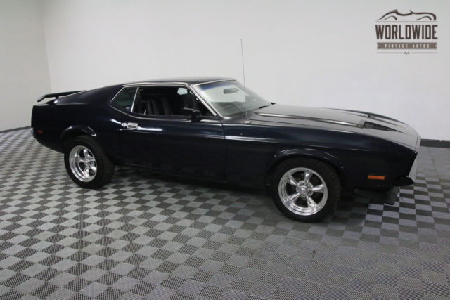 1972 Blue Ford Mustang