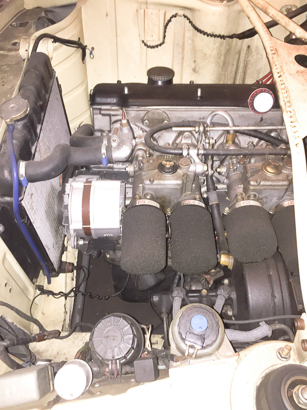 1972 Yellow BMW 2002 Coupe