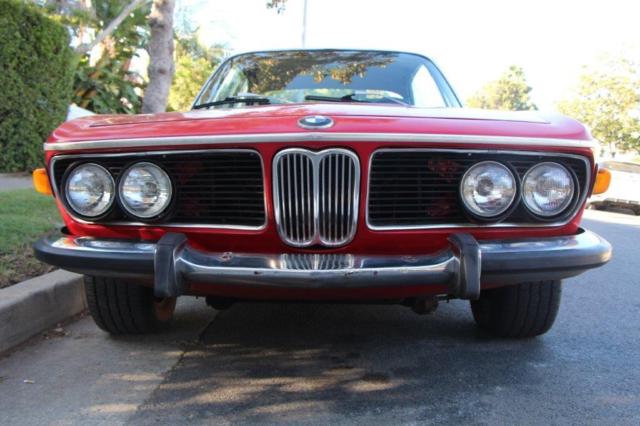 1972 Red BMW 3-Series Coupe