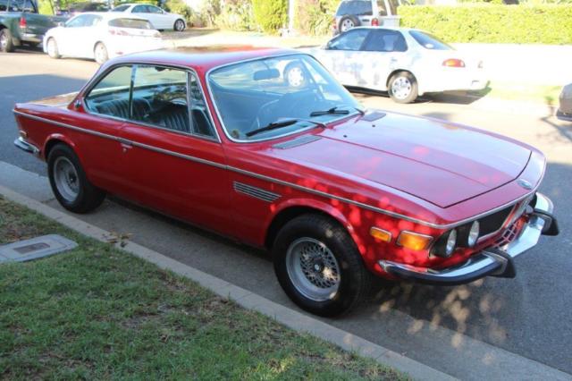 1972 Red BMW 3-Series Coupe