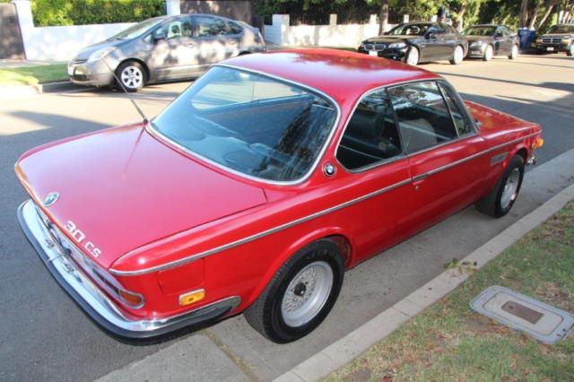 1972 Red BMW 3-Series Coupe