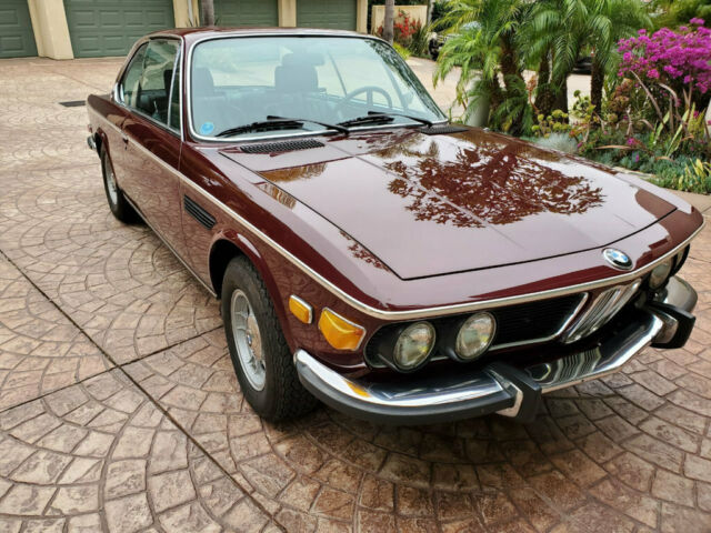 1972 Dark Red BMW 3-Series Coupe
