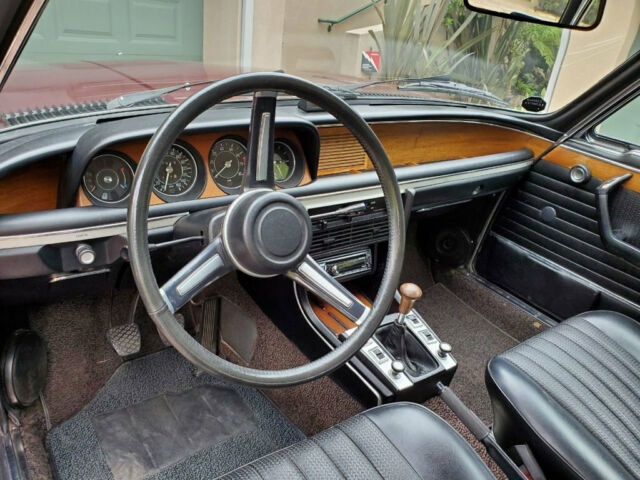 1972 Dark Red BMW 3-Series Coupe