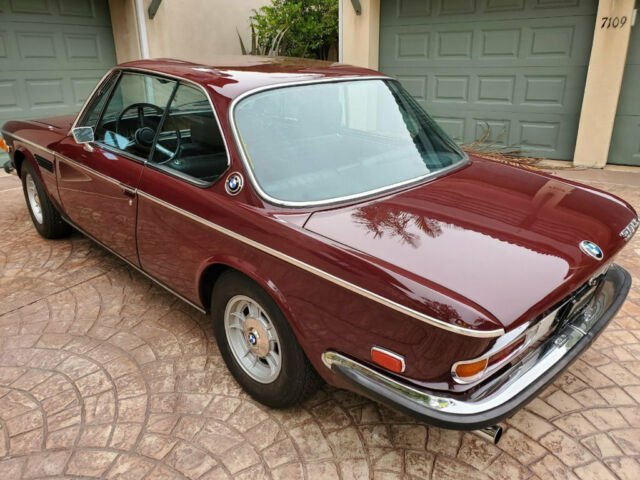 1972 Dark Red BMW 3-Series Coupe