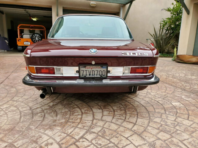 1972 Dark Red BMW 3-Series Coupe