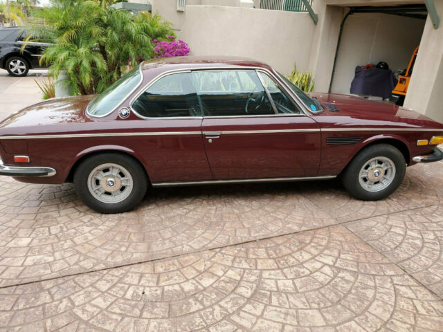 1972 Dark Red BMW 3-Series Coupe