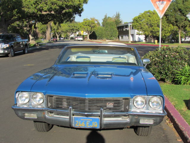 1972 BLUE Buick Other Convertible