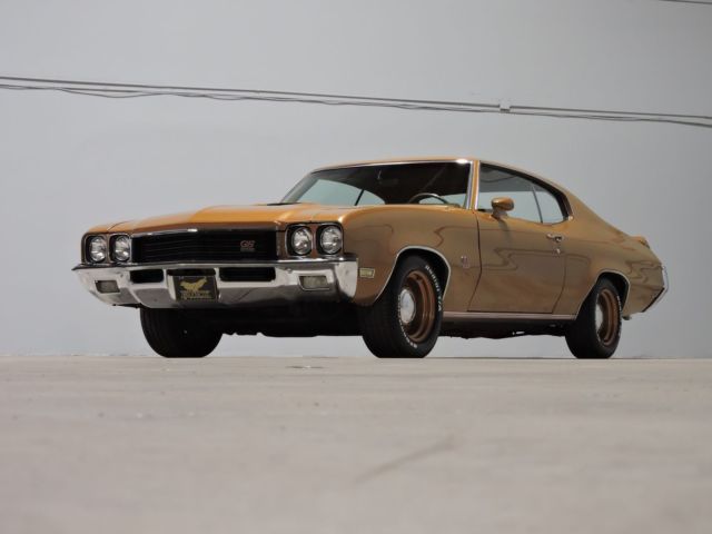 1972 Gold Buick GS350 Coupe