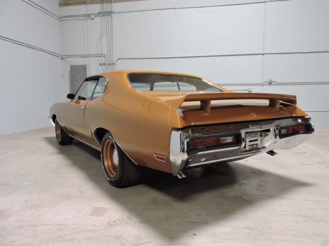 1972 Gold Buick GS350 Coupe