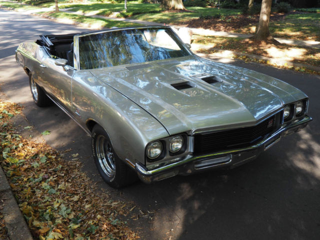 1972 Silver Buick Other Convertible