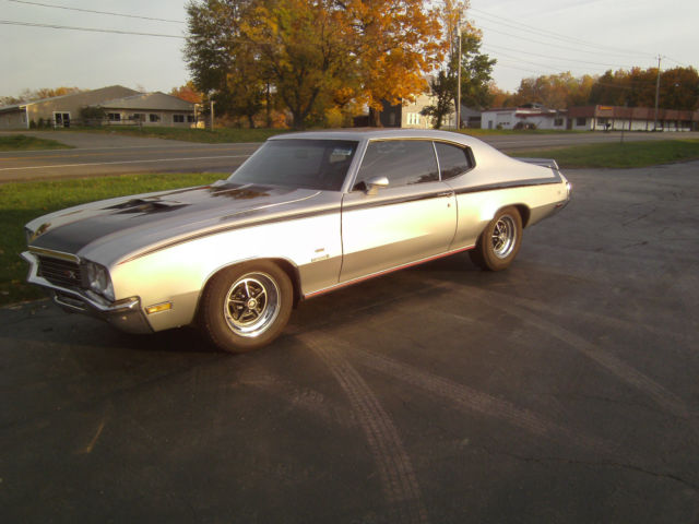 1972 Silver Mist Buick Skylark Coupe