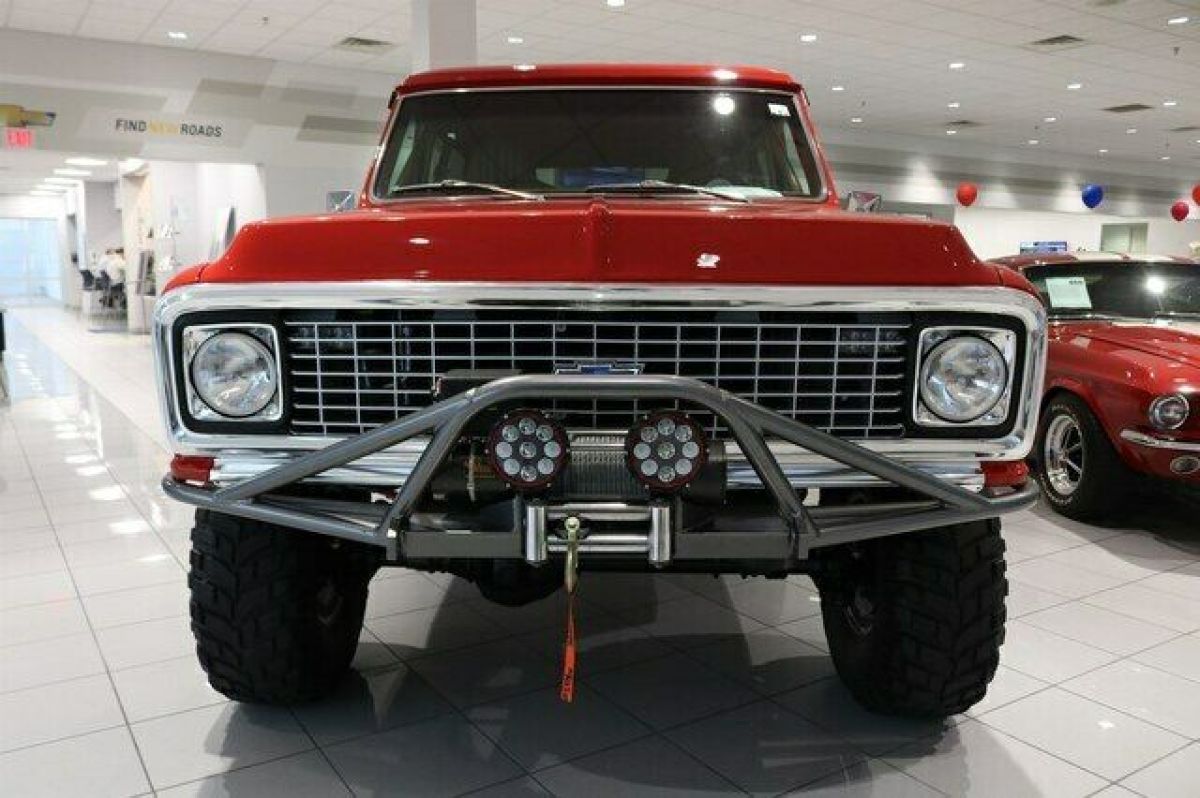 1972 Red Chevrolet Blazer