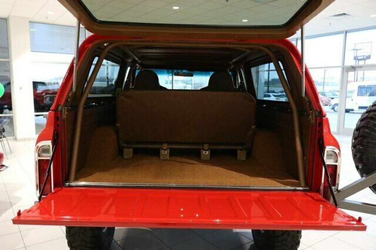 1972 Red Chevrolet Blazer