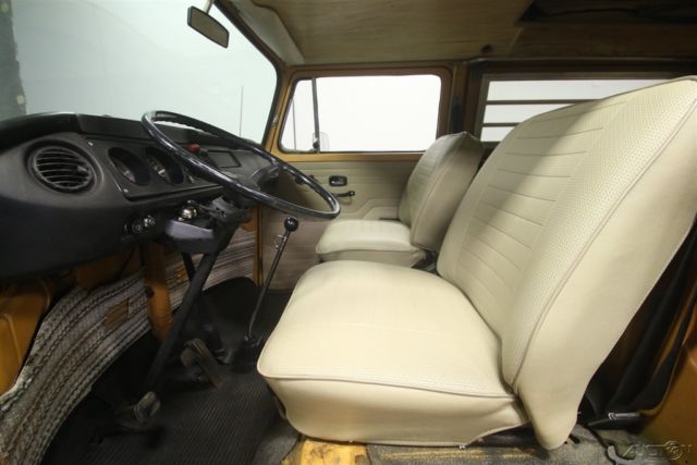 1972 Yellow Volkswagen Westfalia Camper