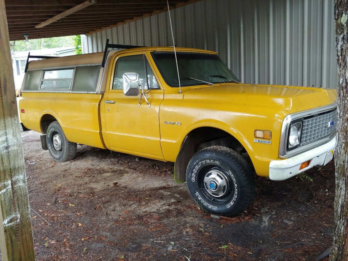 1972 Ocher Chevrolet C-10 Standard Cab Pickup