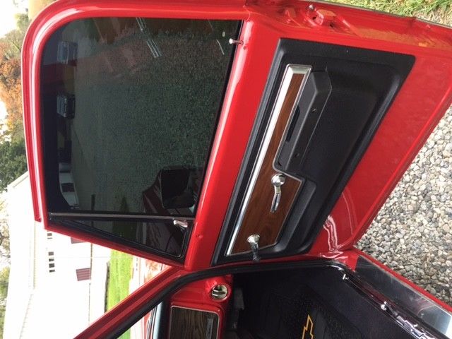 1972 red Chevrolet C-10 Standard Cab Pickup