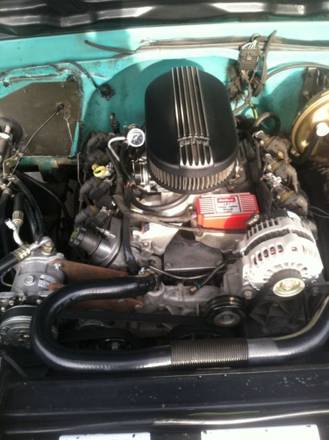 1972 tuerqoise Chevrolet C-10 Cab & Chassis