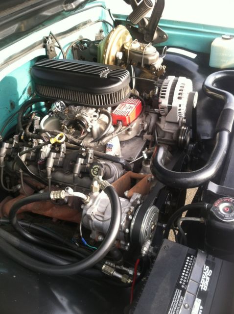 1972 tuerqoise Chevrolet C-10 Cab & Chassis