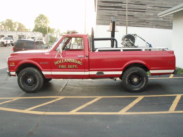 1972 Red Chevrolet Other Pickups Standard Cab Pickup