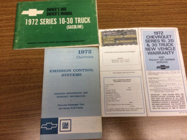 1972 Red Chevrolet Other Pickups Standard Cab Pickup