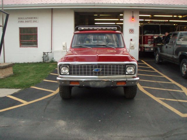 1972 Red Chevrolet Other Pickups Standard Cab Pickup