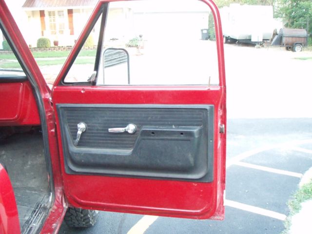 1972 Red Chevrolet Other Pickups Standard Cab Pickup