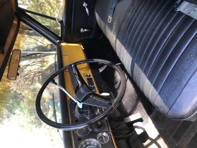 1972 Black Chevrolet C-10 Standard Cab Pickup