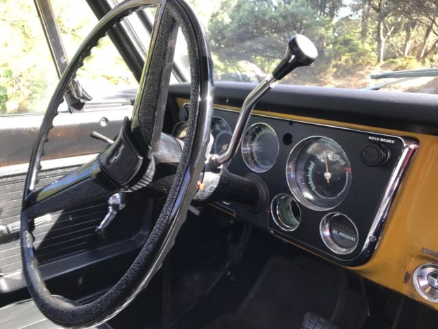 1972 Black Chevrolet C-10 Standard Cab Pickup