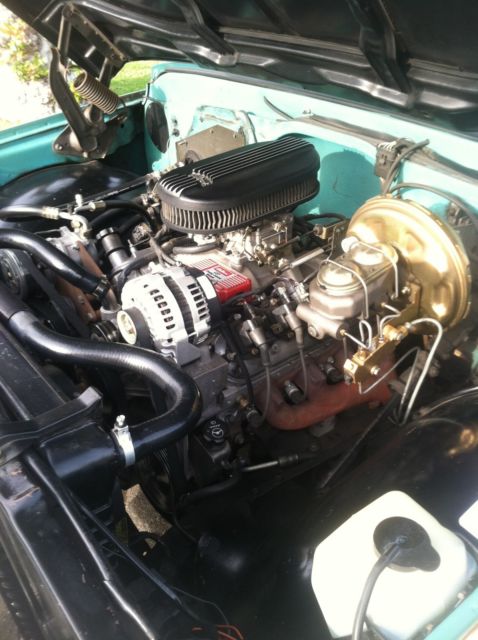 1972 tuerqoise Chevrolet C-10 Cab & Chassis