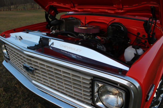 1972 HUGGER ORANGE Chevrolet C-10