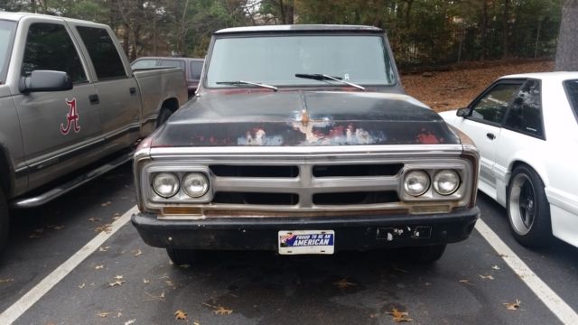 1972 Black Chevrolet C-10 Pickup