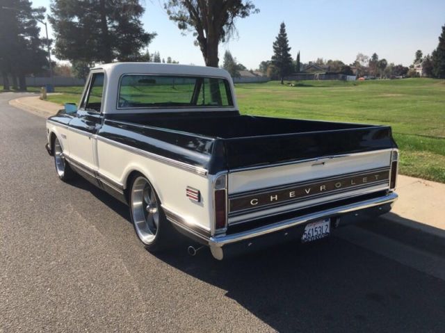 1972 Black Chevrolet C-10 Standard Cab Pickup