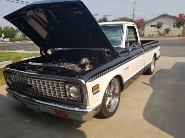 1972 Black Chevrolet C-10 Standard Cab Pickup