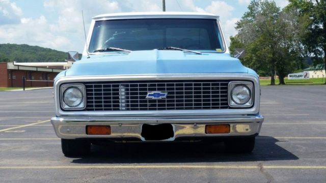 1972 Blue Chevrolet C-10