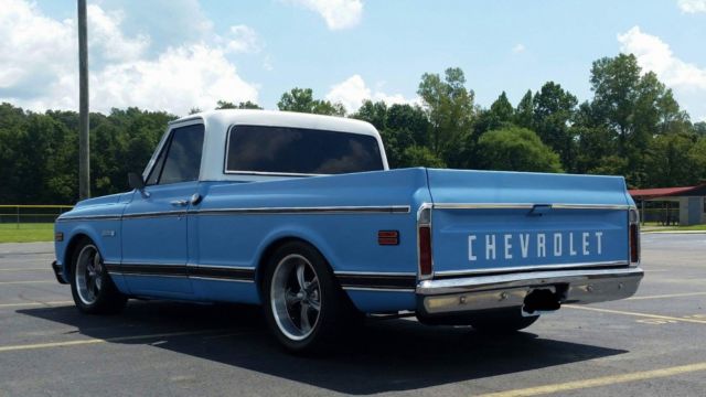 1972 Blue Chevrolet C-10
