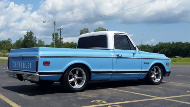 1972 Blue Chevrolet C-10