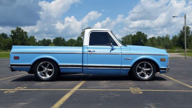 1972 Blue Chevrolet C-10