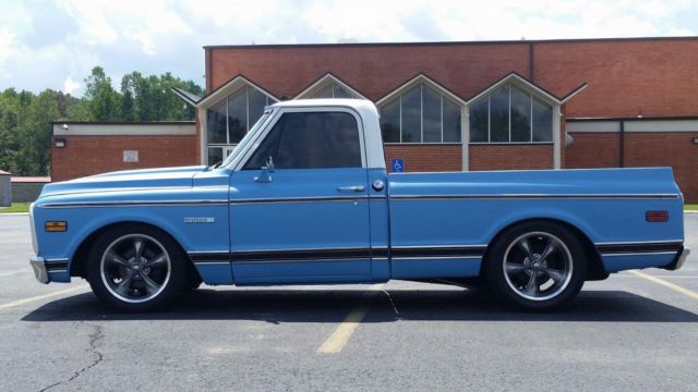 1972 Blue Chevrolet C-10