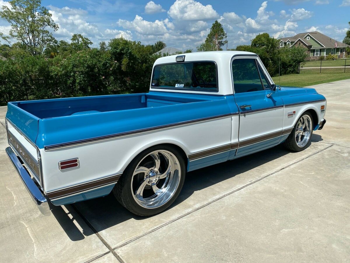 1972 Blue Chevrolet C-10 Standard Cab Pickup