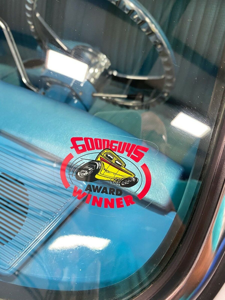 1972 Blue Chevrolet C-10 Standard Cab Pickup