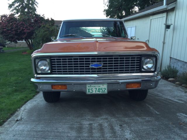 1972 Bronze Chevrolet C-10 Standard Cab Pickup