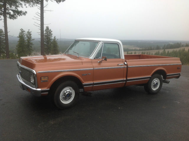 1972 Bronze Chevrolet C-10 Standard Cab Pickup