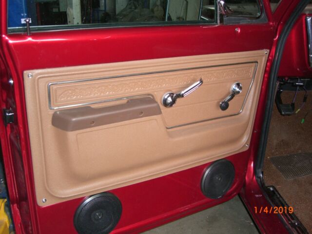 1972 Ruby Red Chevrolet C-10